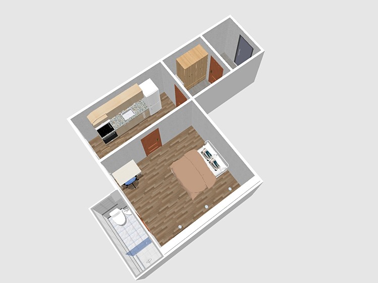 Квартира 1+1 в оренду, 31 м² (14 з 16)
