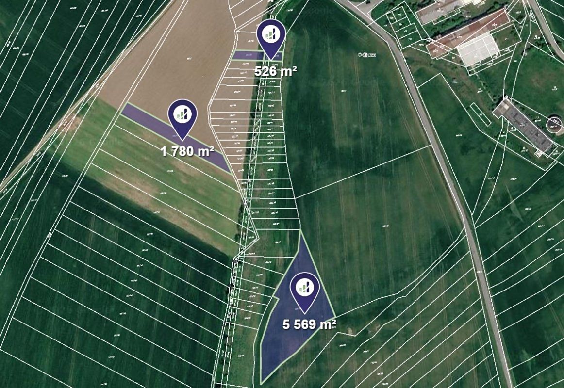 Prodej pole 23074 m²