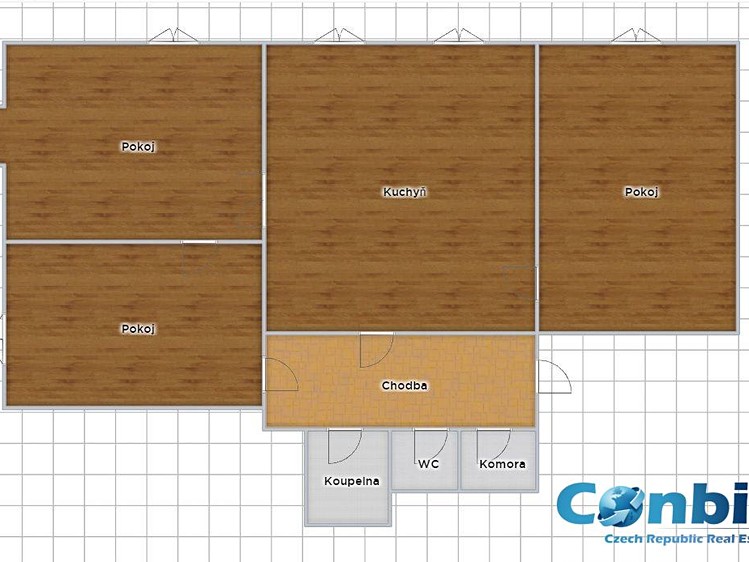 Pronájem bytu 4+kk, 95 m² (2 z 17)