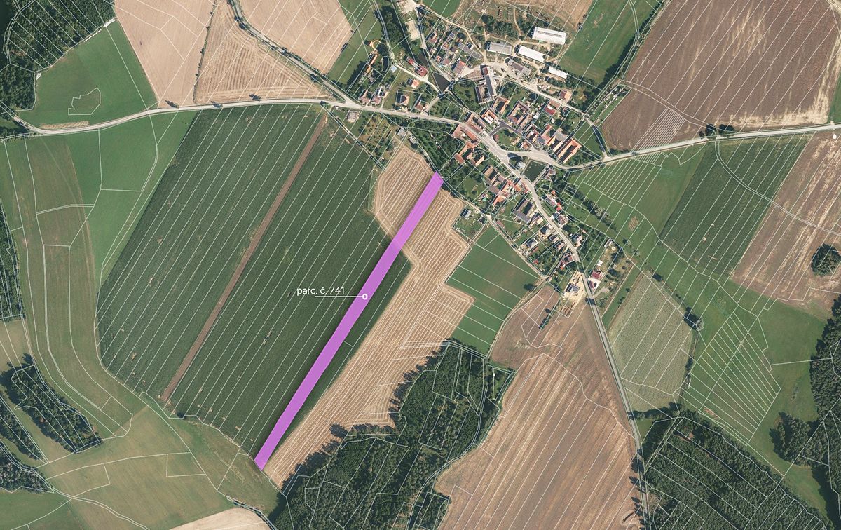 Prodej pole 13776 m²