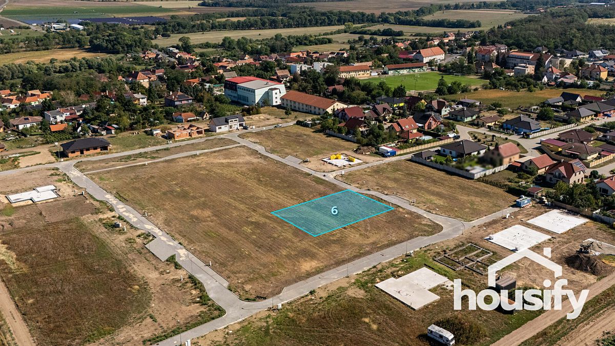 Prodej stavebního pozemku 864 m², Božice – fotka 1 z 3