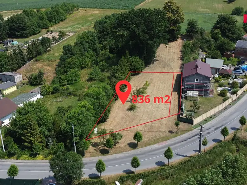 Prodej stavebního pozemku 836 m², Třebom – náhled fotky 3