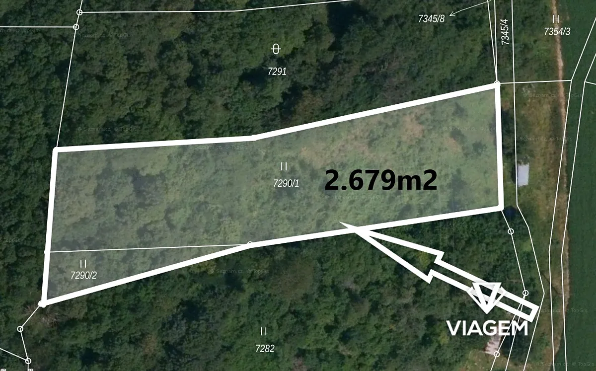 Prodej pole 6949 m²