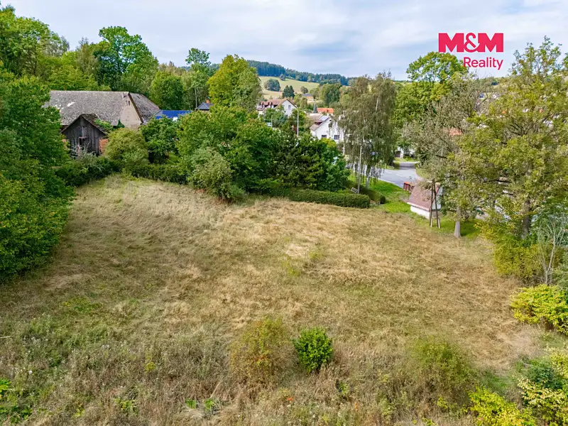 Prodej stavebního pozemku 1050 m², Věcov – náhled fotky 3