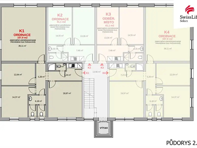 Prodej kanceláře 108 m², Polná – náhled fotky 1