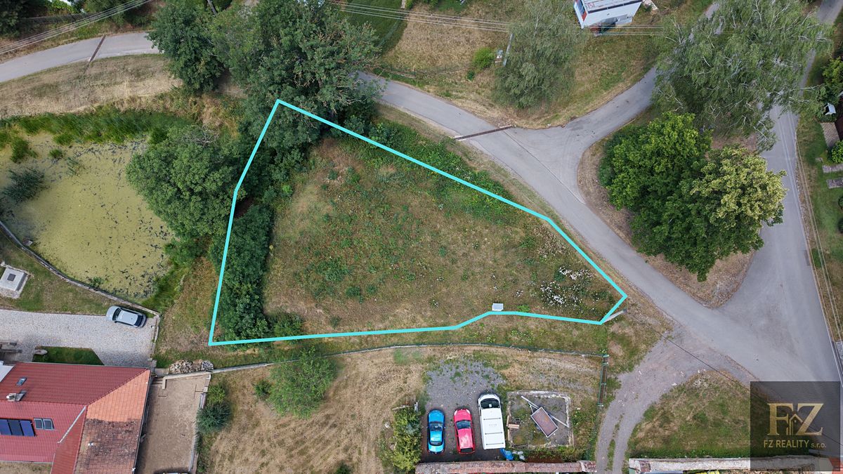 Prodej stavebního pozemku 613 m², Chotoviny – fotka 1 z 3
