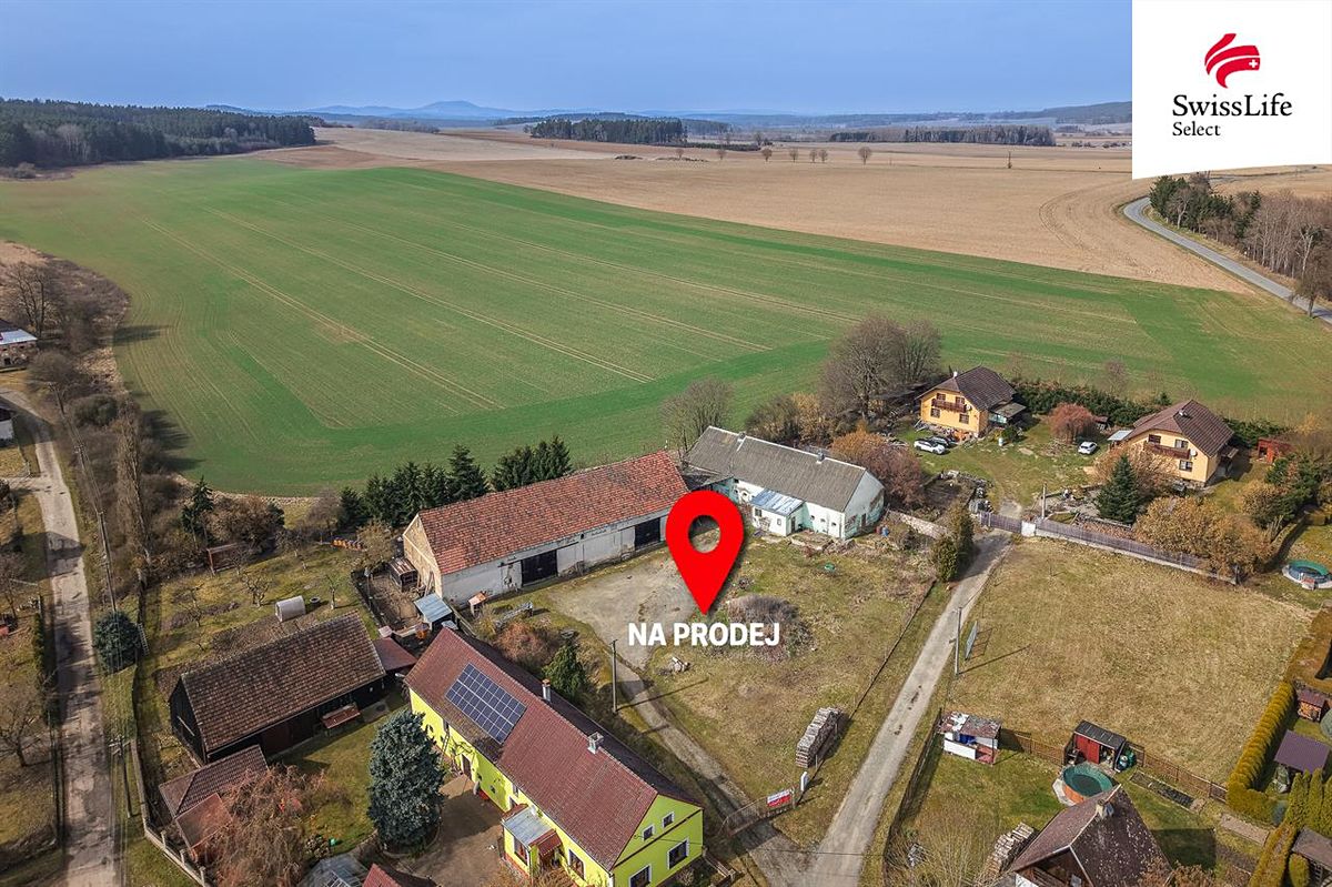 Prodej zemědělské usedlosti 600 m², pozemek 2226 m²