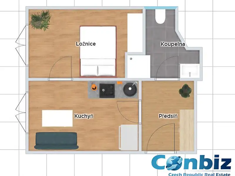 Prodej bytu 2+kk 39 m², Praha – náhled fotky 2