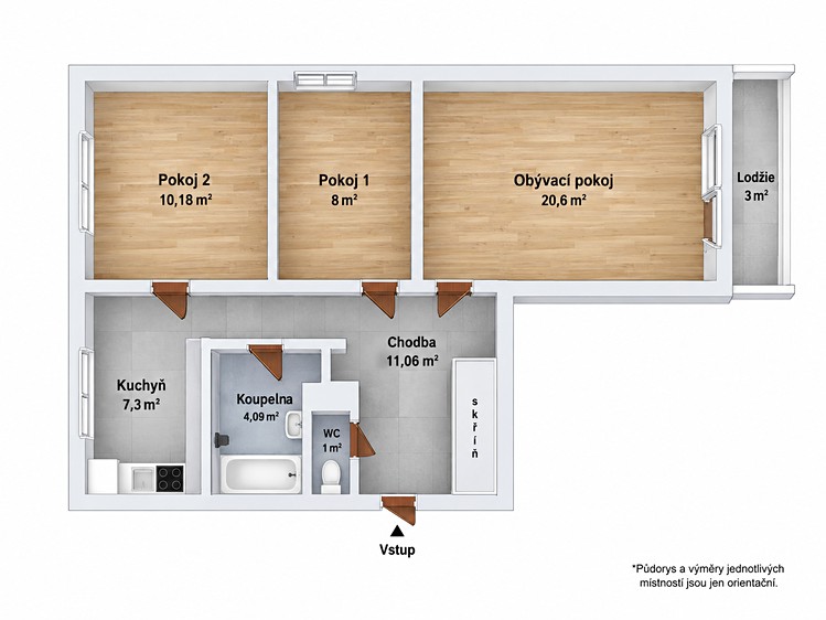 Prodej bytu 3+1, 65 m² (7 z 29)