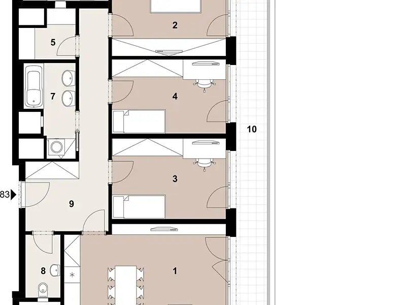 Prodej bytu 4+kk 99 m², Praha – náhled fotky 2