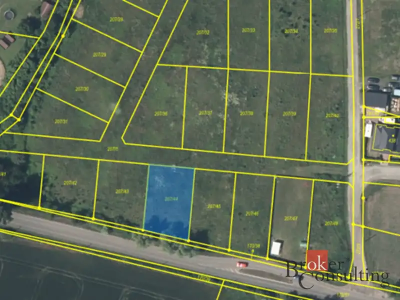 Prodej stavebního pozemku 603 m², Srbice – náhled fotky 2