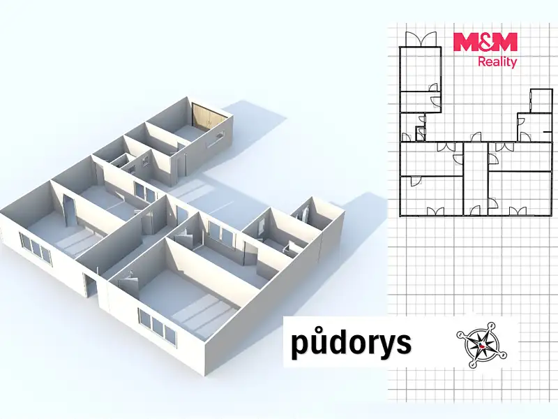 Prodej rodinného domu 85 m², pozemek 462 m², Velký Osek – náhled fotky 2
