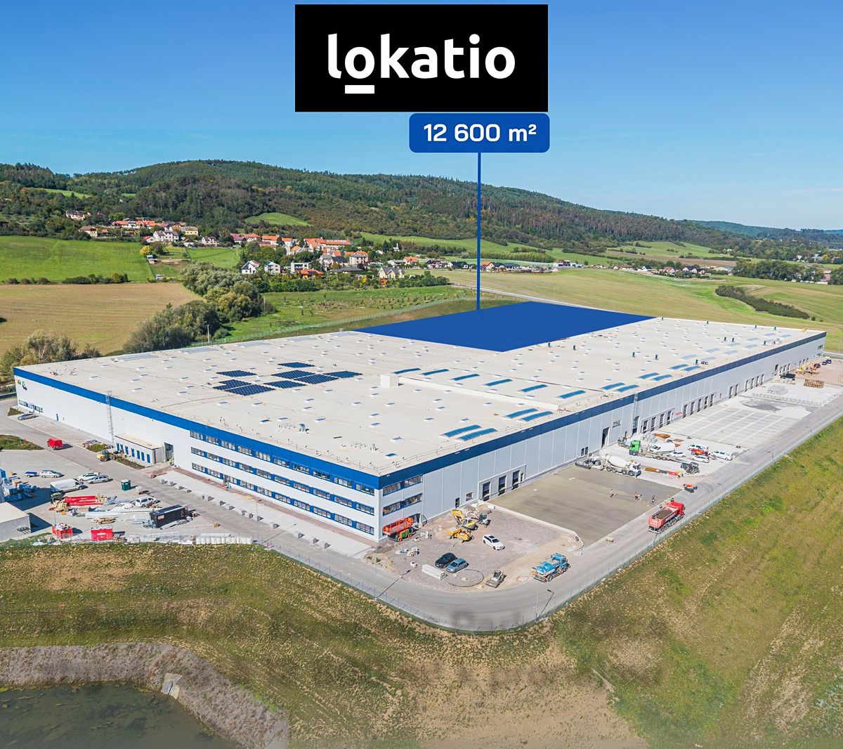 Pronájem skladového prostoru 12600 m²