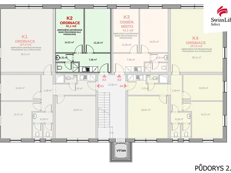 Prodej kanceláře 41 m², Polná – náhled fotky 1