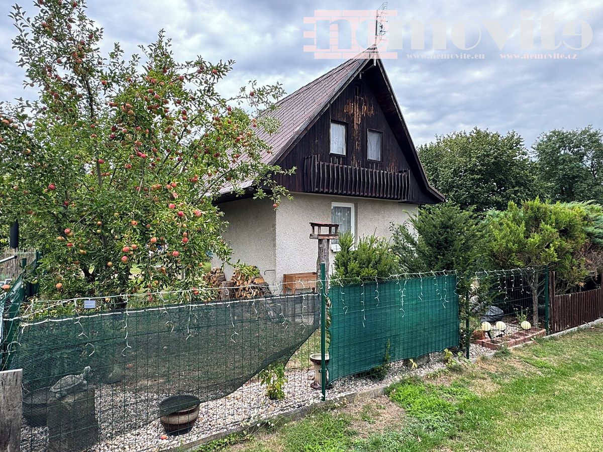 Prodej chaty 60 m², pozemek 537 m²