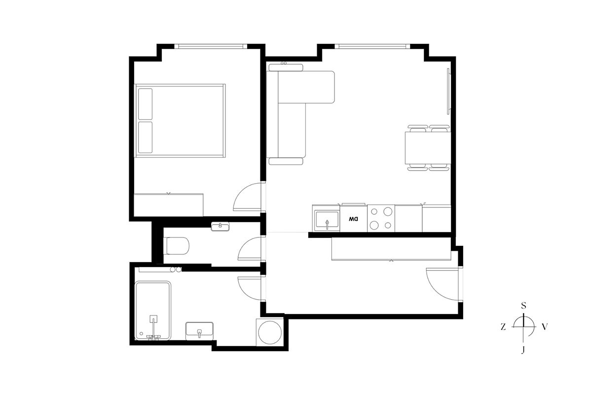 Prodej bytu 2+kk 41 m² – fotografie 3