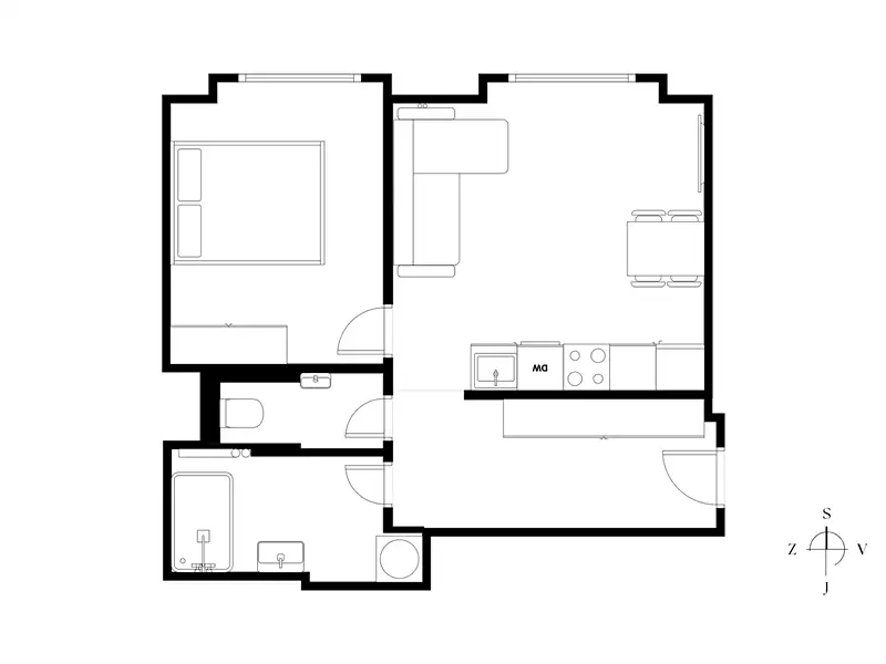 Prodej bytu 2+kk 41 m², Praha – náhled fotky 3