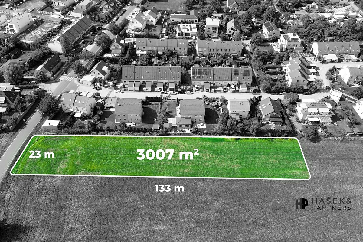 Prodej zahrady 3007 m², Líbeznice – fotka 1 z 3