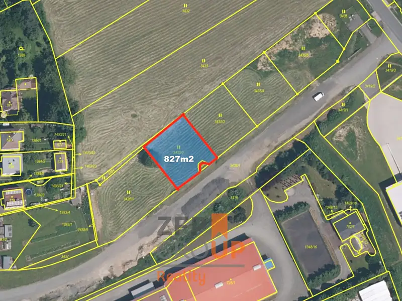 Prodej stavebního pozemku 827 m², Kout na Šumavě – náhled fotky 1