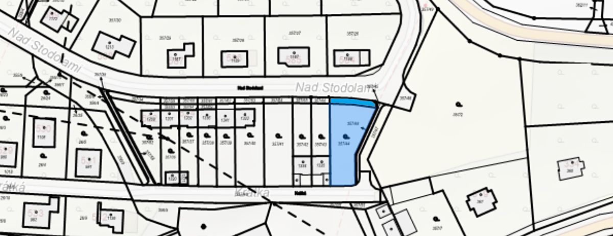 Prodej stavebního pozemku 703 m² – fotografie 2