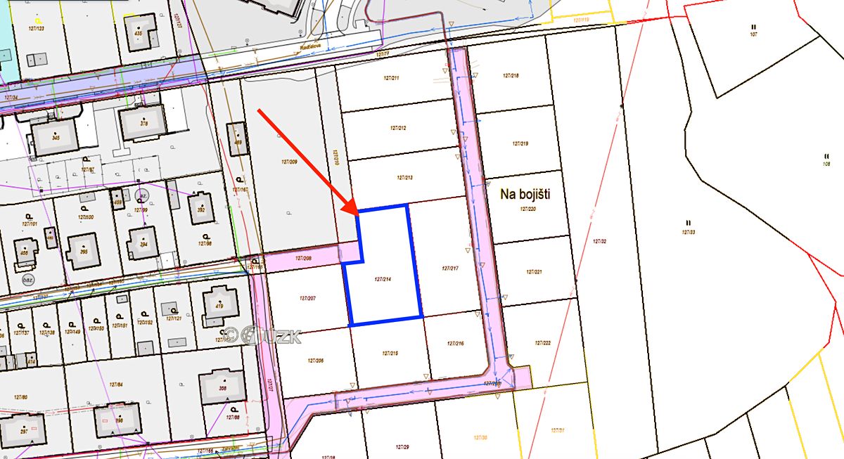 Prodej stavebního pozemku 1165 m² – fotografie 3