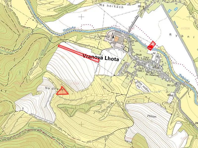 Prodej pole 9711 m², Vranová Lhota – náhled fotky 3
