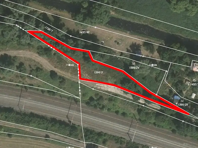 Prodej pozemku 1504 m², Želenice – náhled fotky 1
