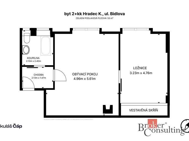 Wohnung 2+kk zum Kauf, 53 m² (13 von 24)