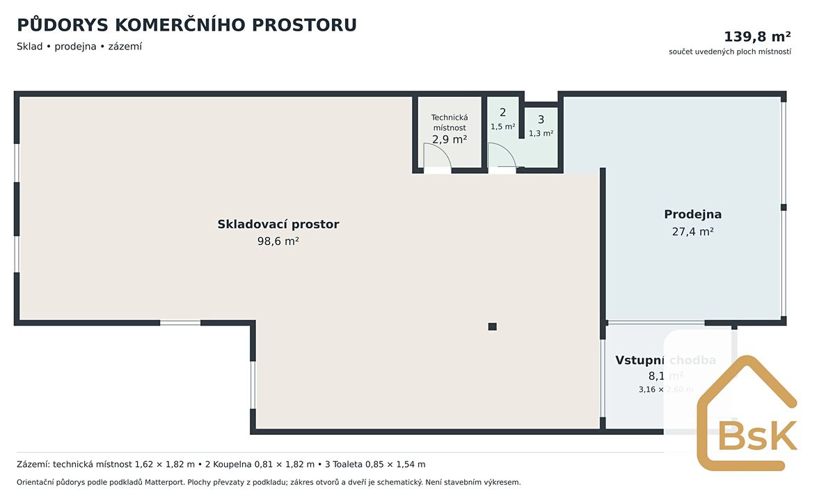 Prodej kanceláře 141 m² – fotografie 2