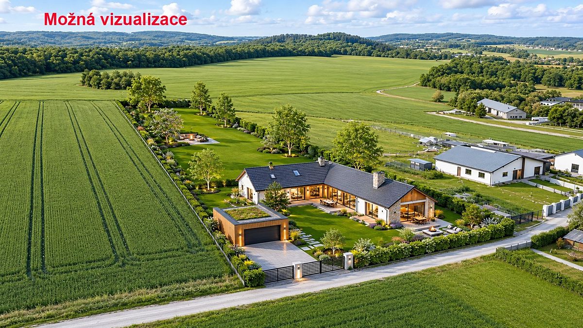 Prodej stavebního pozemku 4089 m² – fotografie 3