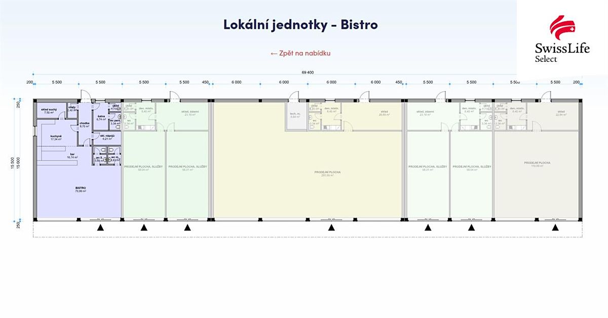 Prodej obchodního prostoru 144 m² – fotografie 2