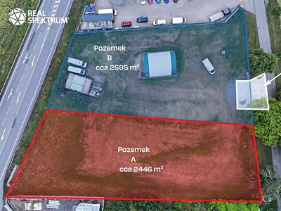 Pronájem komerčního pozemku 5041 m²