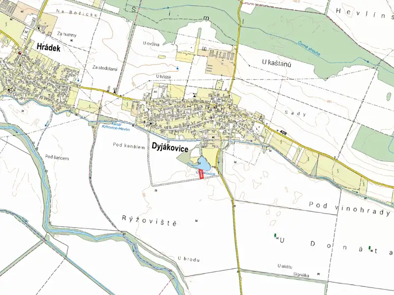 Prodej pole 3335 m², Dyjákovice – náhled fotky 2
