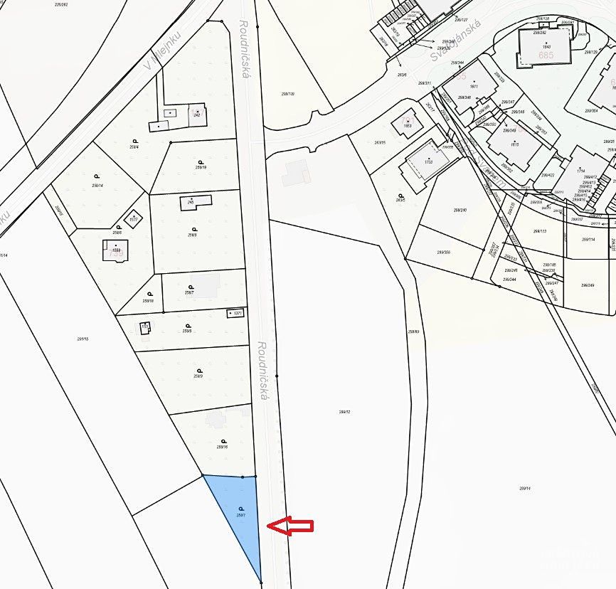 Prodej komerčního pozemku 775 m² – fotografie 4