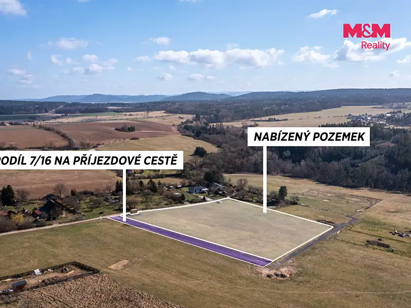 Prodej pole 10013 m², Tymákov – náhled fotky 3