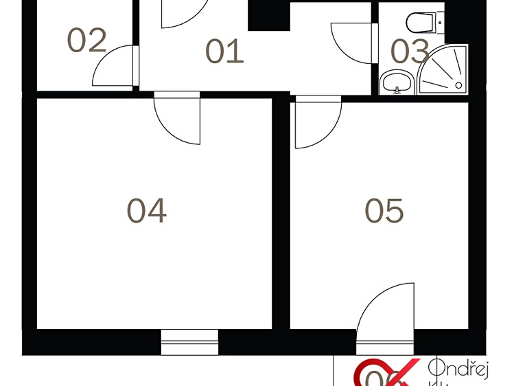 Квартира 2+kk в оренду, 44 м² (12 з 20)