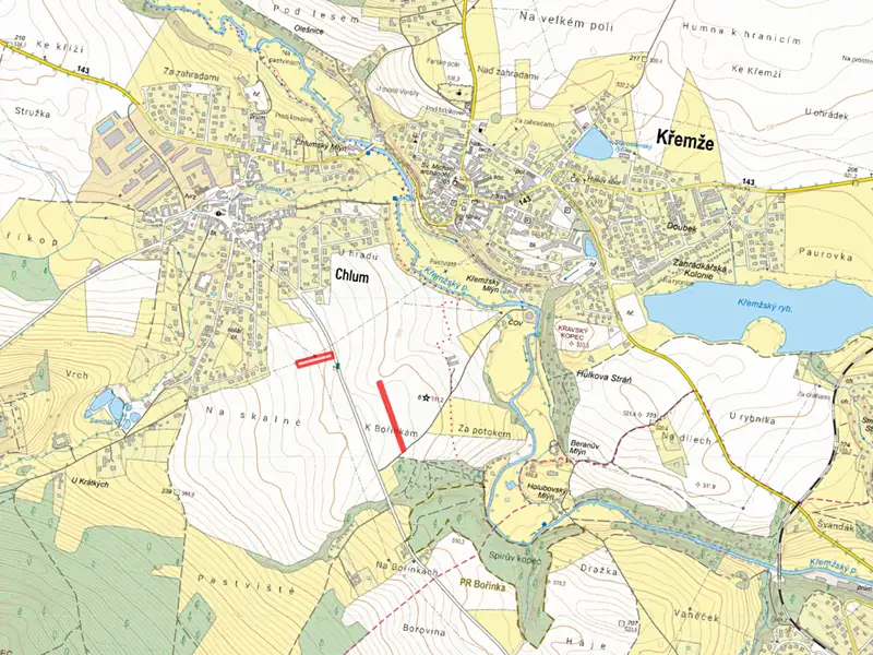 Prodej pole 4485 m², Křemže – náhled fotky 2