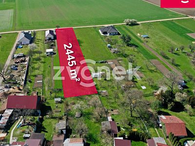 Prodej stavebního pozemku 2445 m²