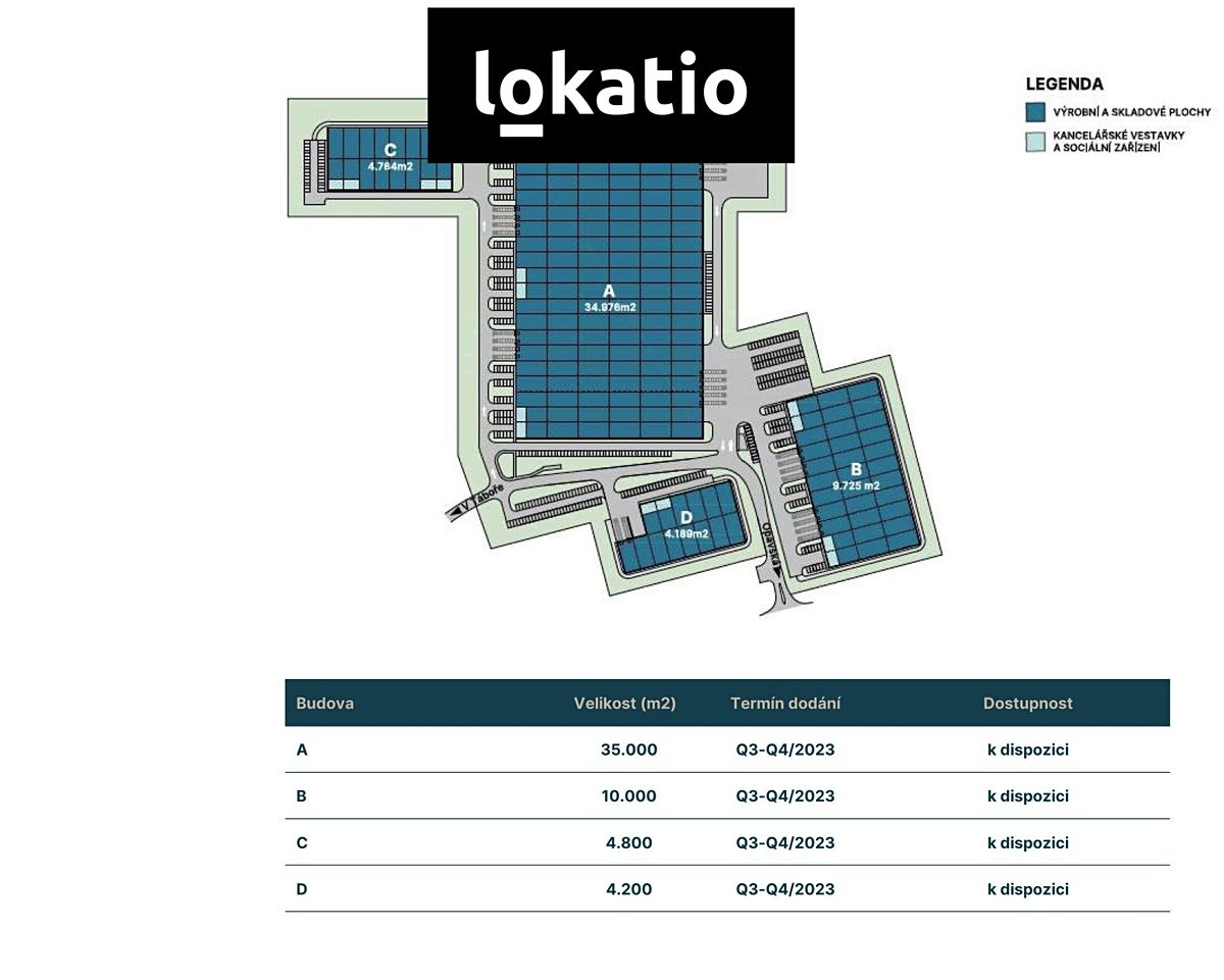 Pronájem skladového prostoru 4764 m² – fotografie 2