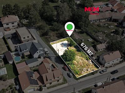 Prodej stavebního pozemku 676 m²