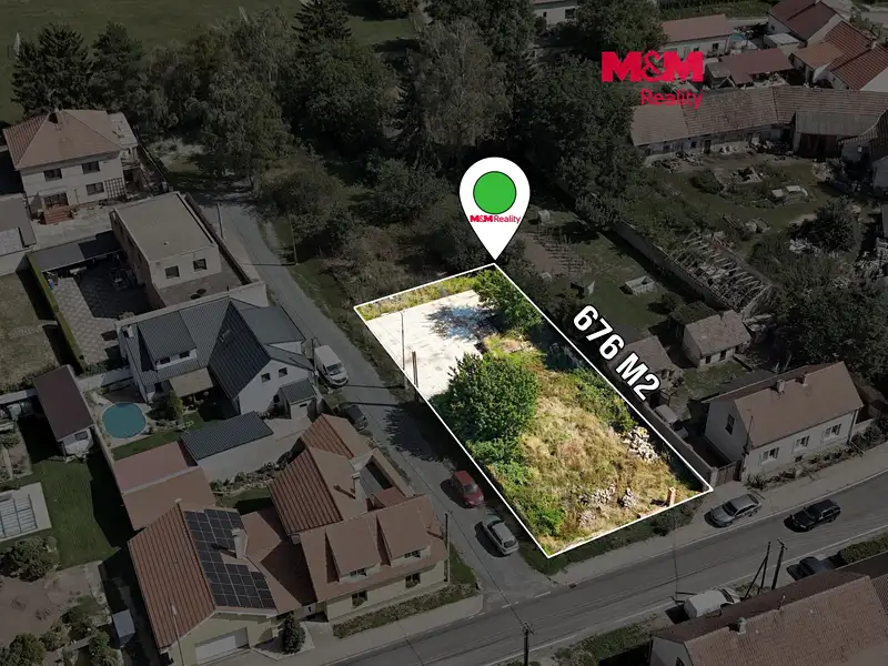 Prodej stavebního pozemku 676 m², Černuc – náhled fotky 1