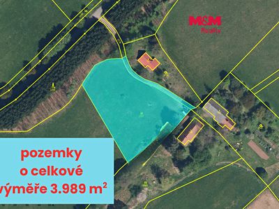 Prodej louky 3989 m²