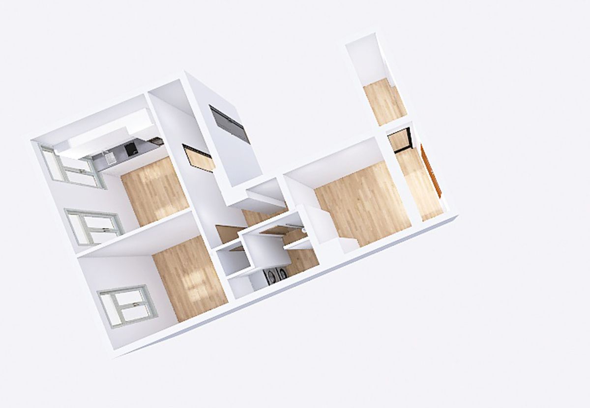 Pronájem bytu 3+kk 60 m² – fotografie 5