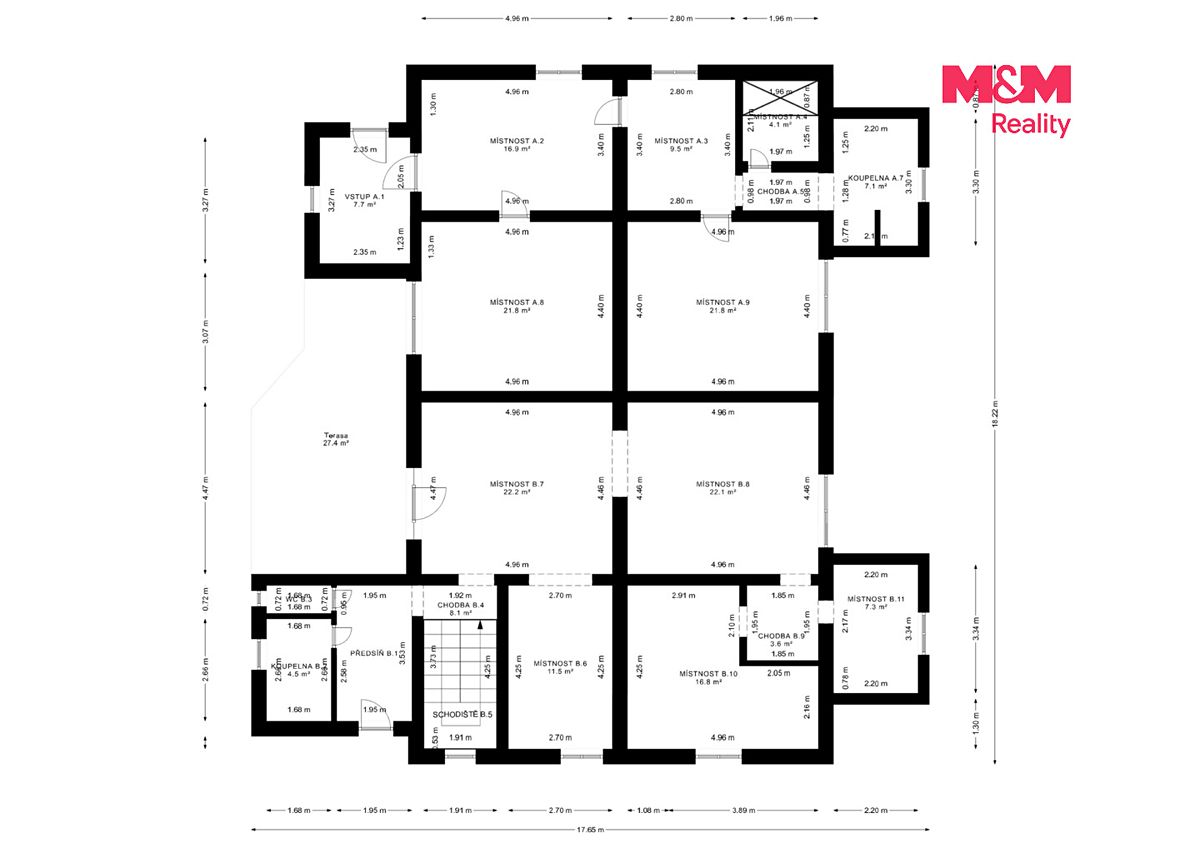 Prodej rodinného domu 384 m², pozemek 838 m² – fotografie 3