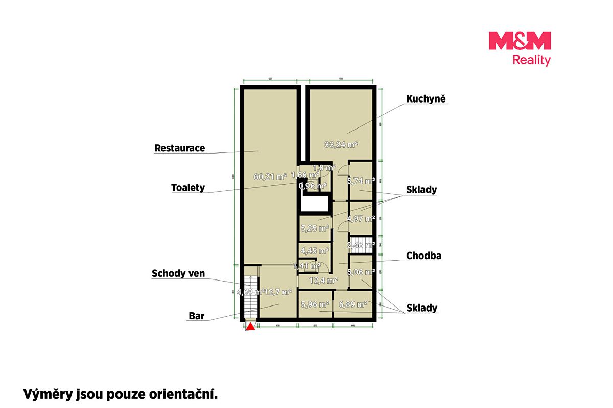 Pronájem restaurace 170 m² – fotografie 3