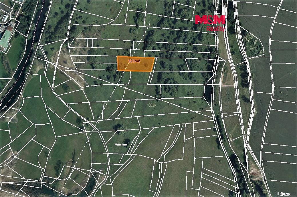 Prodej louky 3416 m², Bakov nad Jizerou – fotka 1 z 3