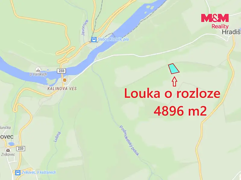 Prodej louky 4896 m², Hradiště – náhled fotky 2