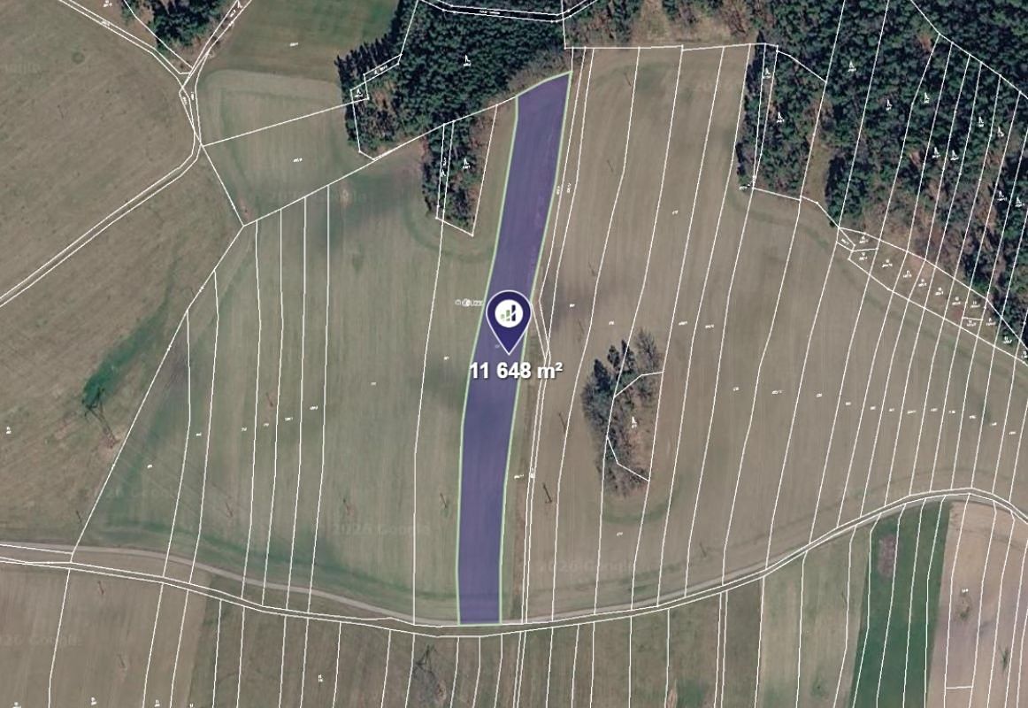Prodej pole 11648 m²