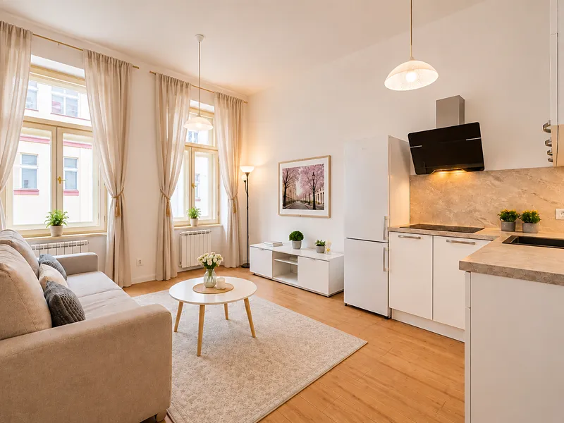 Prodej bytu 1+kk 28 m², Záhřebská, Praha