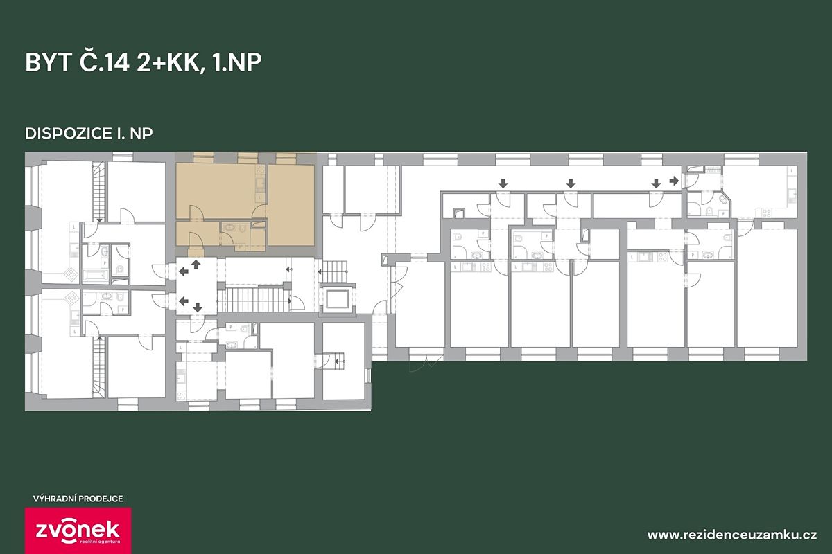 Prodej bytu 2+kk 38 m² – fotografie 4